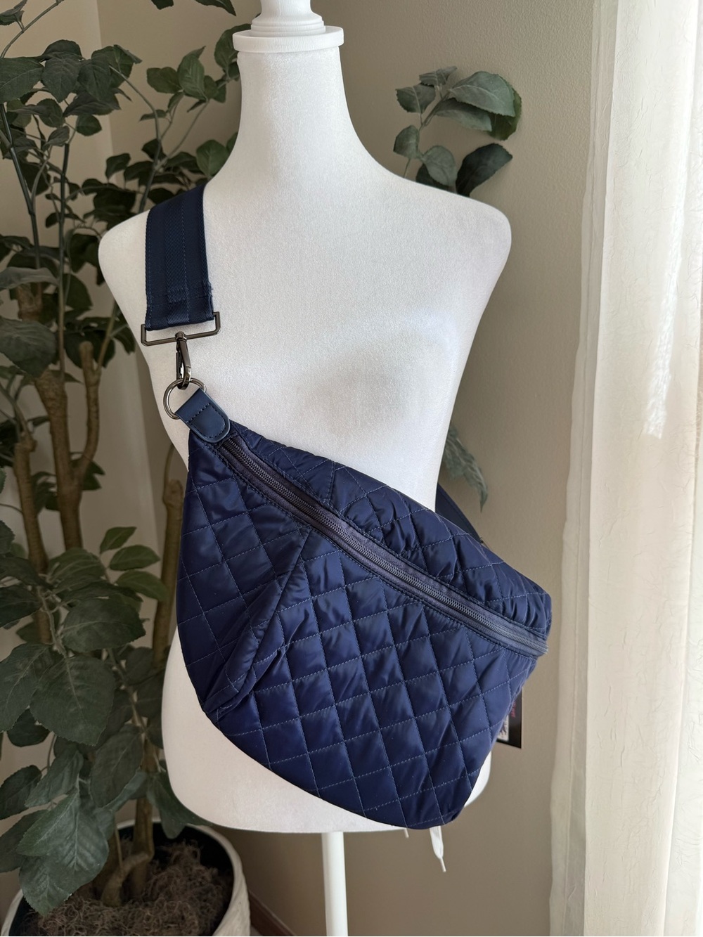 HAUTE SHORE Emily Sling Bag in Pacific NWT